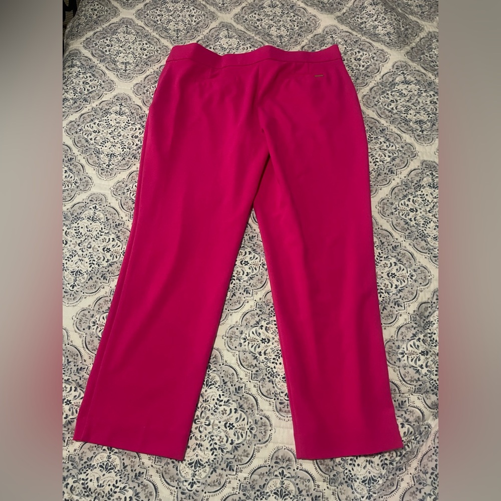 Anne Klein Vibrant Pink Women's Pants